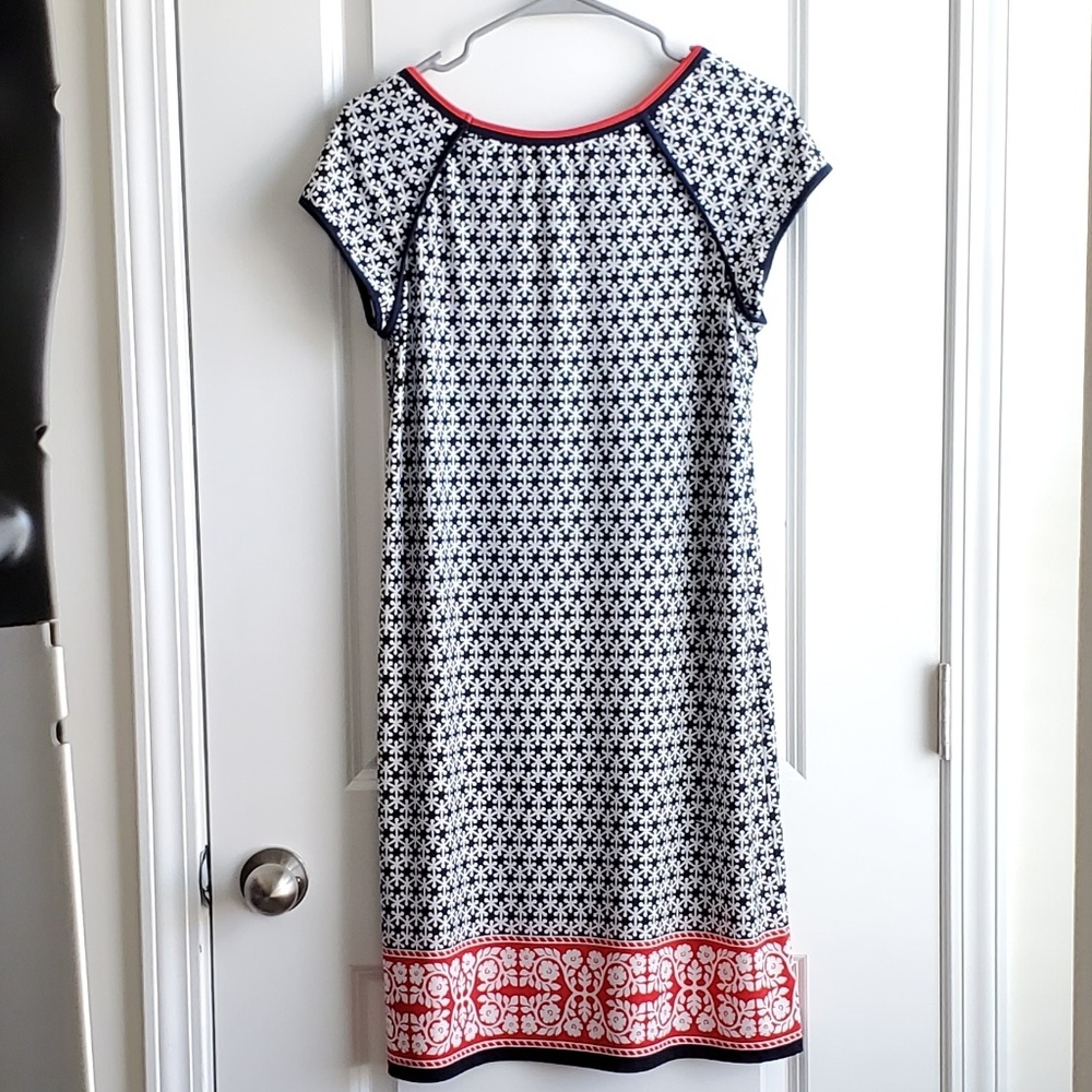 🌃Printed Cap Sleeve Midi Dress